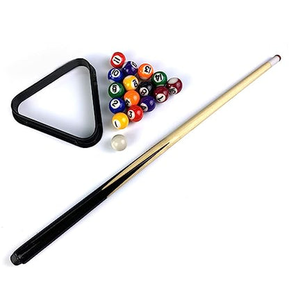 Wooden Pool Cue Stick for Boy Girl Billiard Cue Case for for Boy Girl Hardwood Design