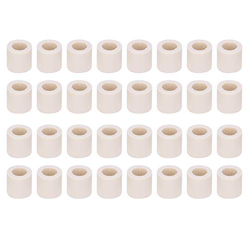 40Pcs Fiber Billiards Stick Pool Cue Ferrules Tubes Replacement Parts Repair Accessories Leisure Sports Game Room Cue Ferrule Pool Replacement Kit Stick Ferrules Kamui - size: 13MM 0.5 inch