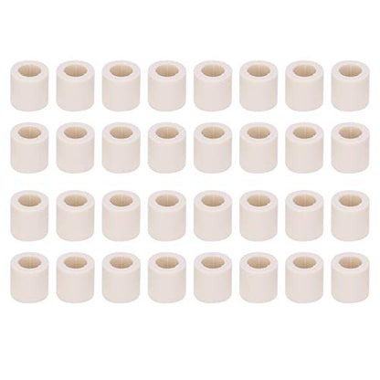 40Pcs Fiber Billiards Stick Pool Cue Ferrules Tubes Replacement Parts Repair Accessories Leisure Sports Game Room Cue Ferrule Pool Replacement Kit Stick Ferrules Kamui - size: 13MM 0.5 inch