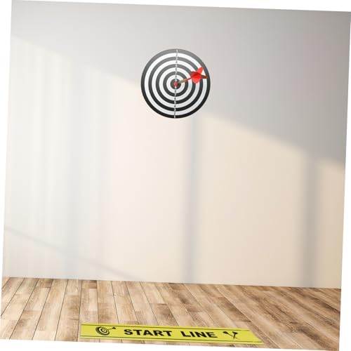 Gatuida Dart Game Floor Marker Durable Throwing Line Notice for Darts Players Games Toe Line Accessory for Parties and Enthusiasts