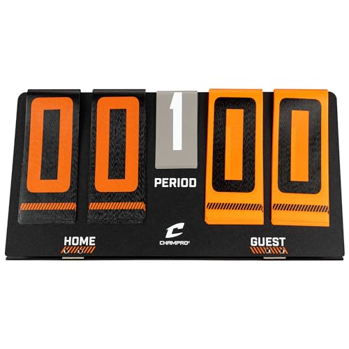 Champro Deluxe Flip-A Score (Black/Orange, 9-Inch)