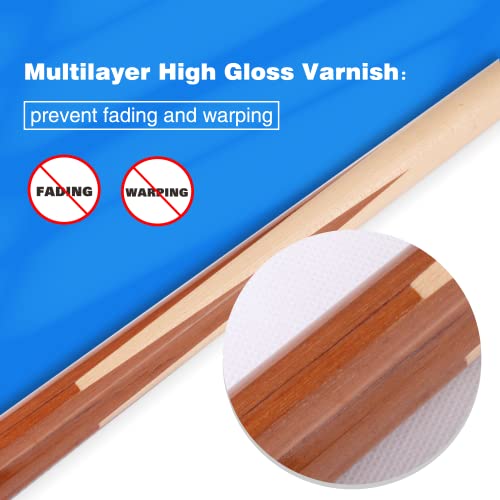 GSE Games & Sports Expert 36"/42"/48"/52"/58" 1-Piece Canadian Maple Billiard Pool Cue Sticks, Hardwood Billiard House Bar Pool Cue - size: 36-Inch, style: 2 Pack