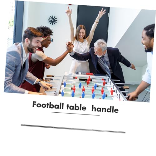 2pcs Foosball Table Soccer Rod Replacement Operation Poles with Comfortable Grip for Adults Table Football Game Accessories