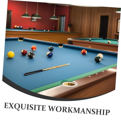 Happyyami Short Pool Cue Stick Lightweight Billiards Cue for Beginners Practice Compact Design for Easy Transport and Storage Suitable for Home and Bar Use