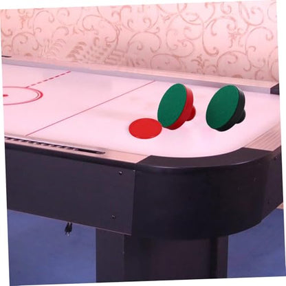 BESPORTBLE Tabletop Air Hockey Set Pucks Portable Mini Ice Hockey Game Accessories for Boys and Girls and Adults Complete 1 Set for Home Entertainment