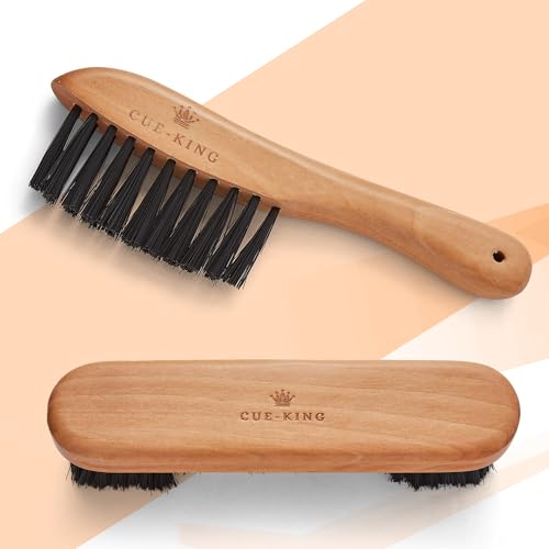 Cue-King Pool Table Brush Set, Pool Table Accessories, Billiard Accessories, Pool Table Brush for Felt, Pool Table Cleaner, Pool Table Accessories Kit, Felt Cleaner for Pool Table