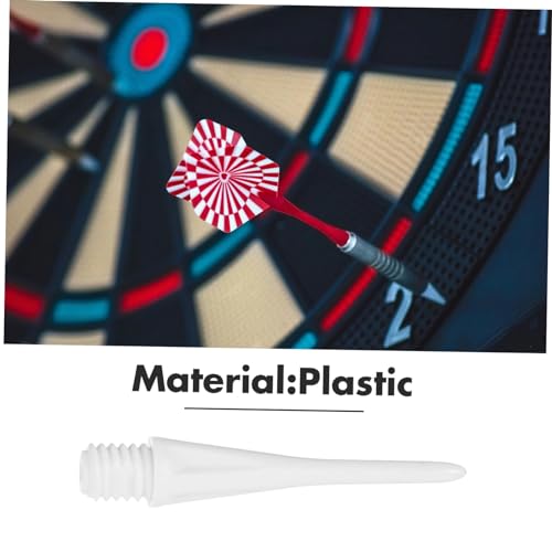 VICASKY 50pcs Dart Replacement Points Soft Tip Half Darts Accessories Professional Soft Tip