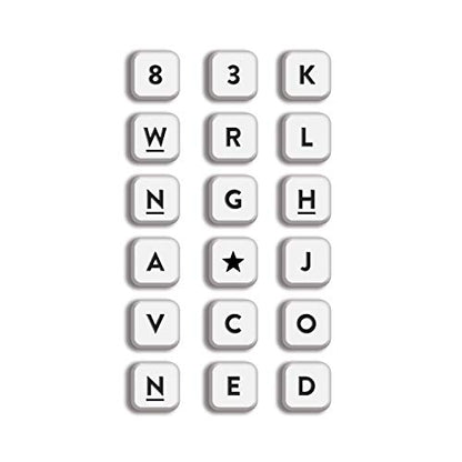 Galison Wordwise! Dice Game – Fun Dice Game for Kids, Easy to Play Family Game for 2+ Players, for Ages 8+ – Convenient Storage Tin and Instructions Included, Great Learning Activity for Kids - style: Wordwise