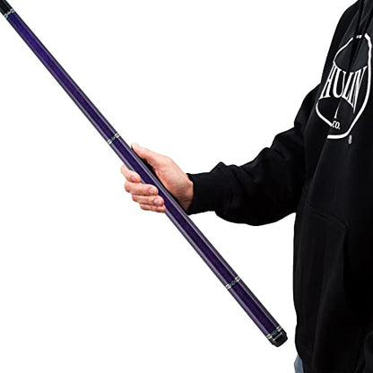Action Value Billiards Pool Cue Stick - Blue Metallic - color: Multi, size: 18oz