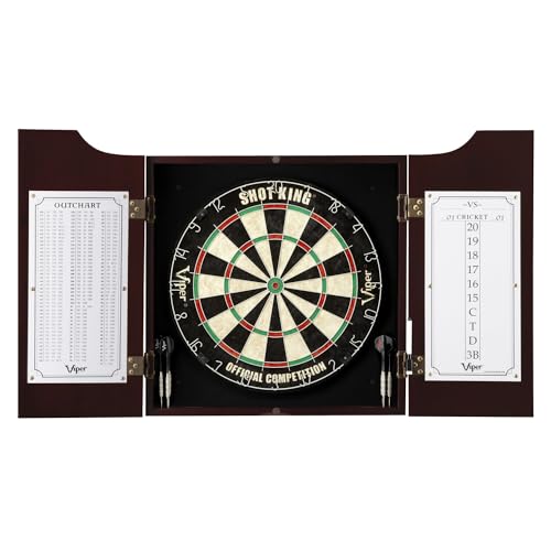 Viper Hudson All-in-One Dart Center - color: Mahogany Finish