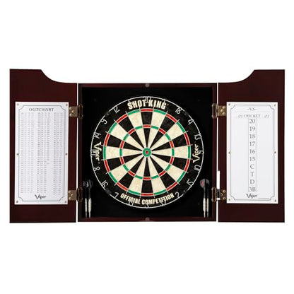 Viper Hudson All-in-One Dart Center - color: Mahogany Finish