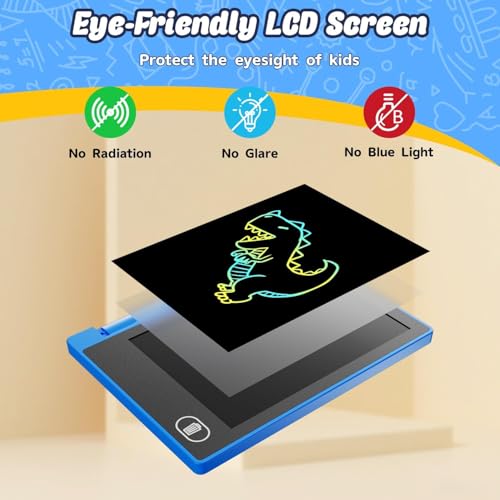 12 PCS Mini LCD Writing Tablet, 4.5 Inch Small Drawing Pad for Kids, Erasable Educational Toys Learning Writing Pad, Reusable Toy Gift Preschool Art Board for Girls Boys Party Favor