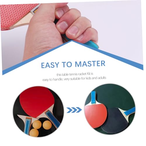 Balacoo Table Tennis Racket Pickleball Rackets Padel Grip Balls Paddles Tape Racquetball Pickelball Dampener