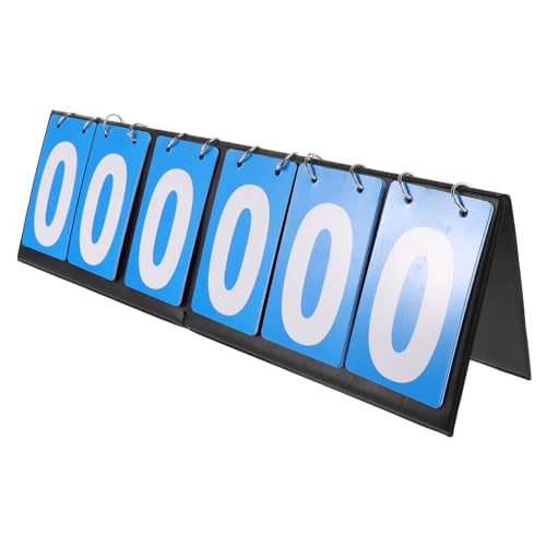 Table Tennis Score Counter Board Flipping Scorekeeper for Basketball Volleyball and Baseball Numbers Safe and Practical Design for Judges and Sports Events