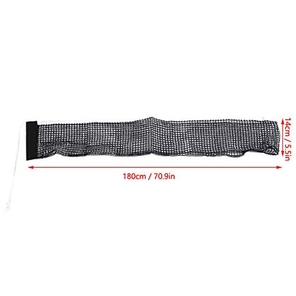 Cotton Table Tennis Net, 70.9 x 5.5 Inch Portable Replacement Net, Durable Easy Installation Design for Home, School, Gym