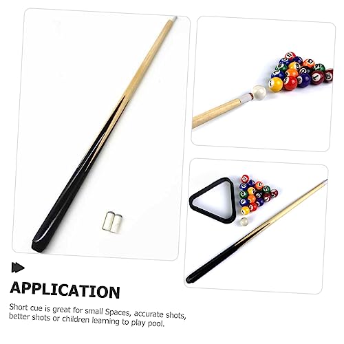 SUPVOX Wooden Billiard Cue Stick for Boy Girl Pool Stick Billiard Accessories for Learning and Spaces Design