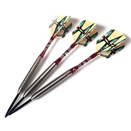 CUESOUL Tungsten Steel Tip Darts- Precise Barrels 18 19 21 24 Grams - color: 22 Grams