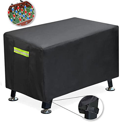 Foosball Table Protection - Waterproof Outdoor/Indoor UV Resistant Foosball Table Cover - style: 63 x 45 x 35inch
