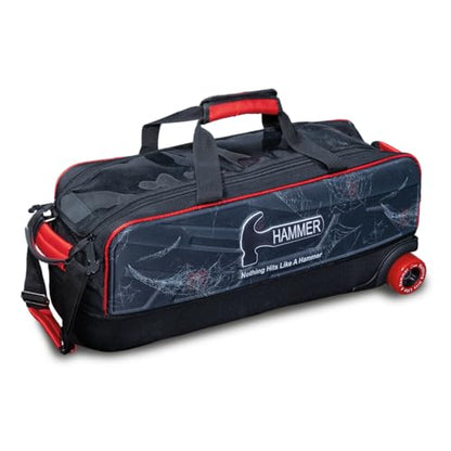 Hammer Black Widow Triple Tote Bowling Bag - Special Edition