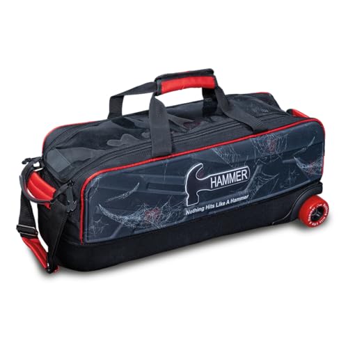 Hammer Black Widow Triple Tote Bowling Bag - Special Edition
