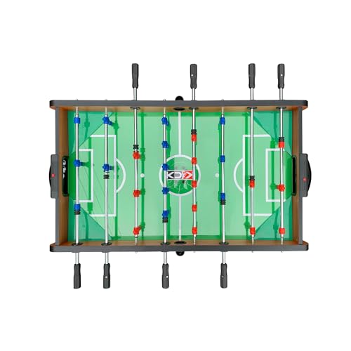 KICK Phoenix 55" Folding Foosball Table – Professional Full-Size Indoor Game Table - color: Brown