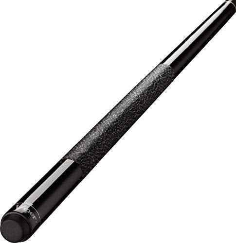 Viper Elite 58" 2-Piece Billiard/Pool Cue - color: Metal Black, size: 21-Ounce