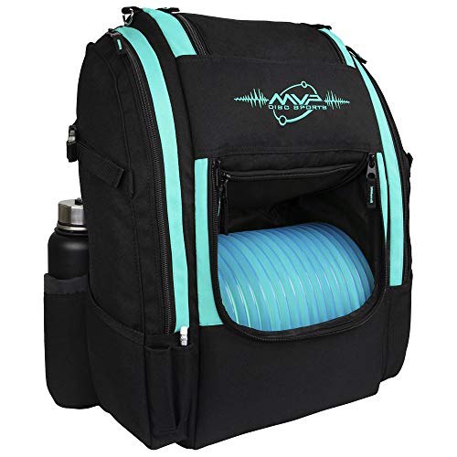 MVP Disc Sports Voyager Lite Backpack Disc Golf Bag (Choose Your Favorite Color) - color: Teal