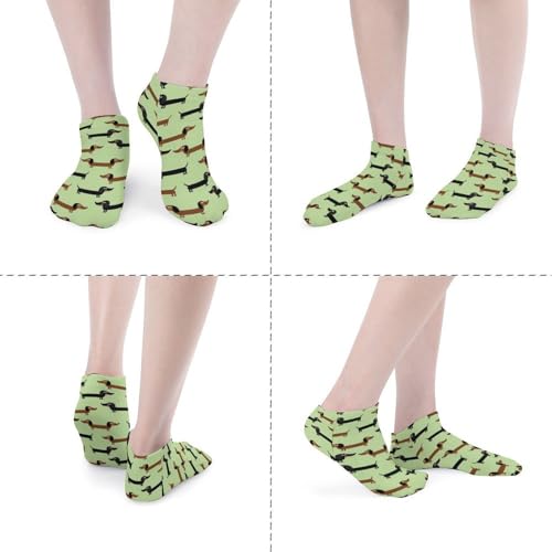 5 Pairs Women’s Low Cut Ankle Socks, Soft Athletic No Show for Running Yoga Daily Wear - color: Picture (17)