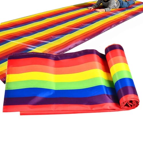 Genérico Team Race Mat - Fitness Game - Field Day Game for Kids, Adults, Parents, Families, Daycares, Appointments, Garden, Patio, Park, Lawn