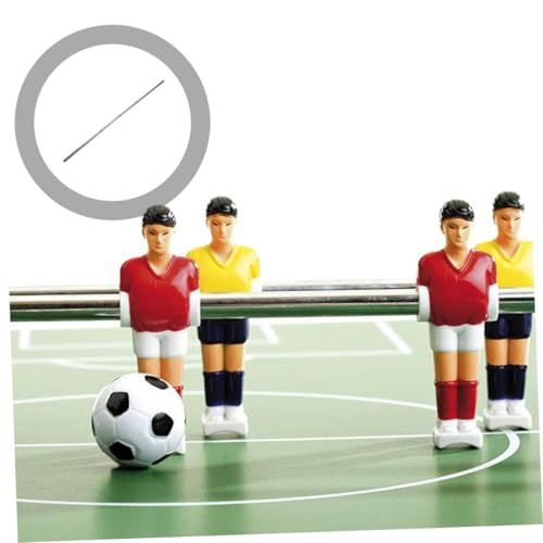 TOYANDONA 2pcs Foosball Replacement Rods Poles for Soccer Table Comfortable Grip Handles for Smooth Easy Installation for Tables