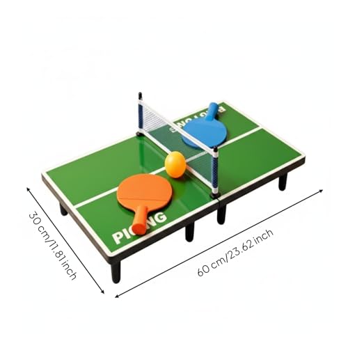 Mini Table Tennis Set No Assembly Mini Table Tennis Indoor Toy for Home
