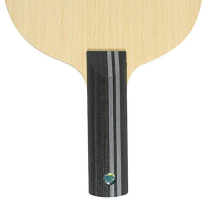Butterfly SK Carbon Table Tennis Blade - TAMCA 5000 Carbon Fiber Blade - Professional Butterfly Table Tennis Blade - Available in FL and ST Shakehand Handle Styles - Made in Japan - style: Straight