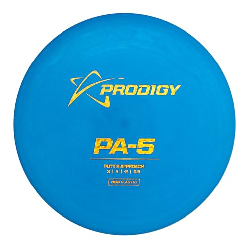 Prodigy Disc 300 PA-5 | Understable Disc Golf Putter | Great for Turnovers & Hyzer Flip Shots | 170-177g | Grippy 300 Plastic | Great Beginner Disc Golf Putter | Colors May Vary