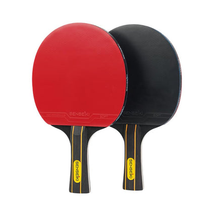 Ping Pong Paddles - High-Performance Set with Premium Table Tennis Rackets, 3-Star Ping Pong Balls, Compact Storage Case | Table Tennis Set - style: 2 racket+ 3 ball + net