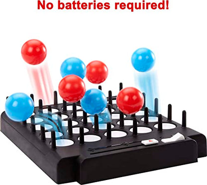 Mattel Games Bounce-Off Pop-Out Party Game for Kids, Adults and Family Night, Bounce Fast or Balls Go Flying for 1-4 Players