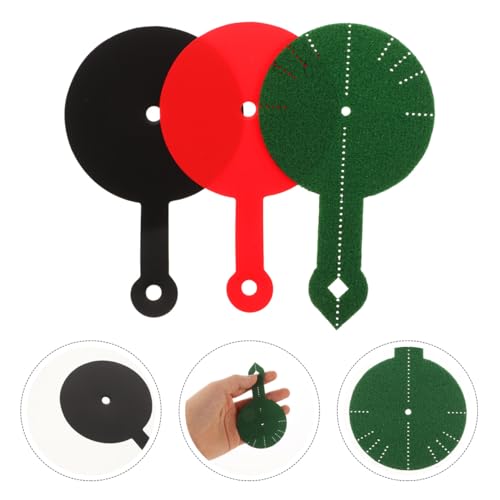 Yardwe Billiard Aim Trainer Pad Set 3Pcs Pool Table Aiming Practice Tool Accurate Billiard Aim Aid for 8 Ball and 9 Ball Players