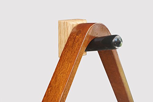Standard Pool and Billiards Rack Wall Mount (Made In The USA) (Oak) - color: Oak