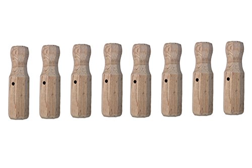 Tornado Foosball Maple Wood Handles Pack of 8