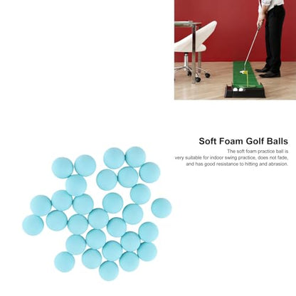 30pcs 21.5mm EVA Foam Balls, Soft Practice Balls with Bright Colors, Suitable for Indoor and Outdoor Training