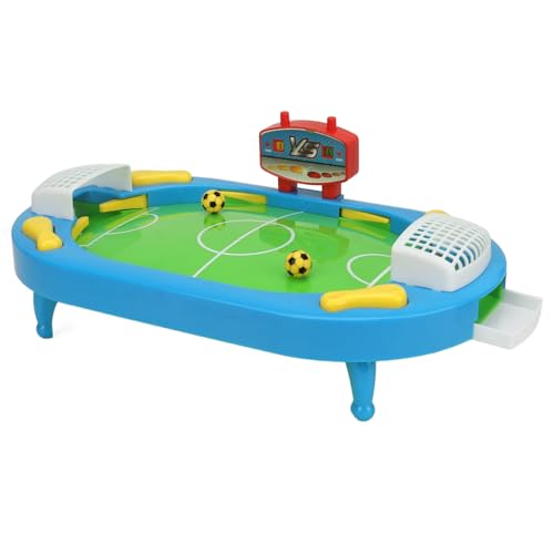 plplaaoo Table Football Games Interactive Soccer Tabletop Football Pinball Mini Foosball Games Fun Team Building Hand Eye Coordination Game for Family Parties Kids Adults ABS Material