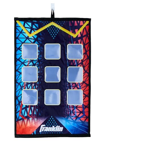 Franklin Sports MLB and NFL Target Toss Game - Kids Over The Door Mini Throwing Game - Perfect Indoor Toy for Kids - style: Tic-Tac-Toe