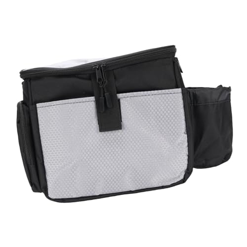 Disc Golf Bag, 420D Polyester Large Capacity Backpack with Detachable Adjustable Strap, Lightweight Multiple Pockets 10.0 X 6.1 X 9.4 in for Beginners and Pro Players