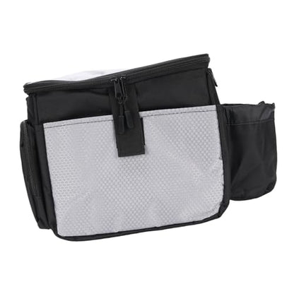 Disc Golf Bag, 420D Polyester Large Capacity Backpack with Detachable Adjustable Strap, Lightweight Multiple Pockets 10.0 X 6.1 X 9.4 in for Beginners and Pro Players