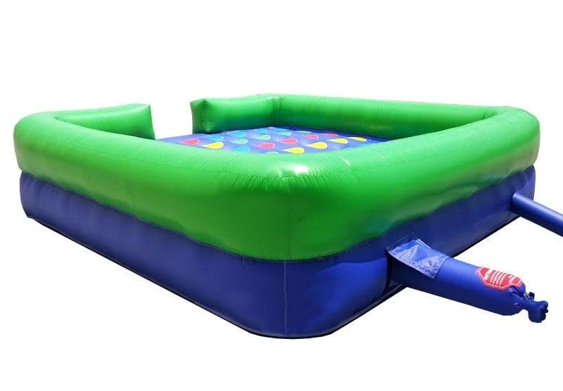 TentandTable Giant Inflatable Game, Interactive Party Challenge with Dice and Blower, Commercial Grade Vinyl, Hand Foot, Indoor Outdoor Bounce Floor Games for Kids and Adults, 13' L x 13' W x 3' H