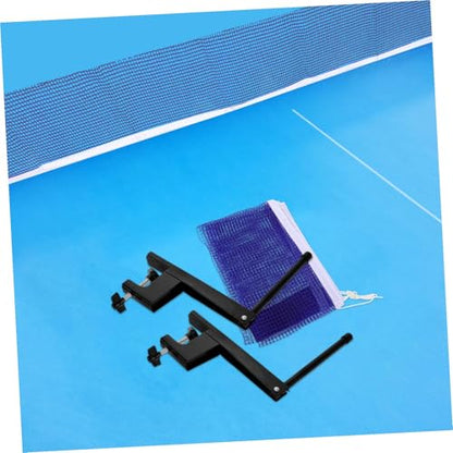 Happyyami Table Tennis Net Set Elastic Mesh Net for Play Game Includes Portable Posts for Training and Competition
