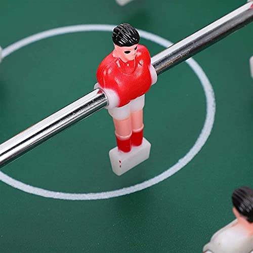 Tabletop Foosball Table- Portable Mini Table Football/Soccer Game Set with Two Balls and Score Keeper for Adults and Kids Play