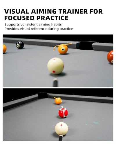 CRICAL 3-Pack Billiards Aiming Trainer, Pool Cue Aiming Aid for Precision Practice and Skill Development, Designed for Beginners and All Players Practicing Pool