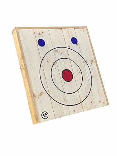 Leaning Axe and Knife Throwing Target - Tomahawk Targets