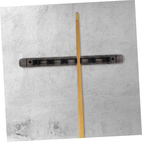 POPETPOP 1set Billiard Holder Wall Mounted Rack Pool Stick Storage for Game Rooms Billiard Home Recreation Areas Cues Space-saving Design Easy Installation Prevents Damage