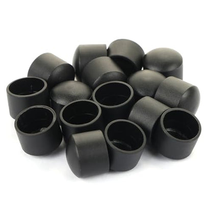 Pack of 16 Foosball End Caps 15.8mm Foosball Table Rod End Universal Safety End Caps for Standard Foosball Tables Accessories